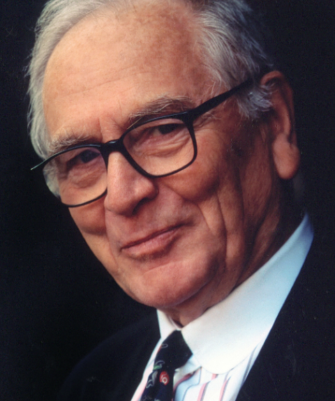 Pierre Cardin, 1983, the year he was made Knight of the Legion of Honour and was decorated as “Chevalier des Arts and des Lettres” (courtesy Archives Pierre Cardin)