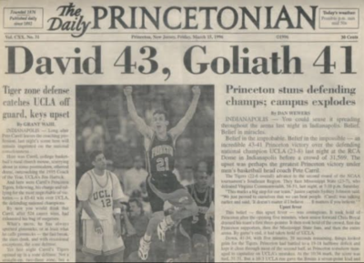 Princetonian newspaper 1996