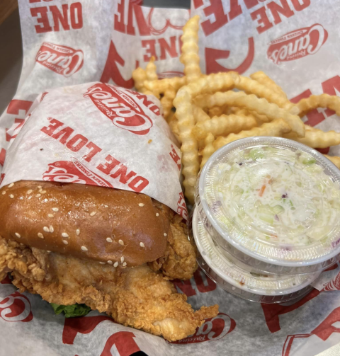 Raising Cane's is opening in Seekonk on Tuesday. PHOTO: Anthony Sionni for GoLocalProv