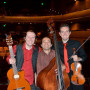 Slava Tolstoy, Ippei Ichimaru and Ben Powell of the International String Trio.