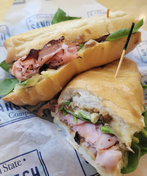 All Jammed Up -- The Washington Brie-dge. PHOTO: Ocean State Sandwich