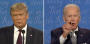 Former President Donald Trump (R) and President Joe Biden (D) 2020 Presidential Debate